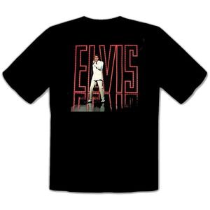 Elvis Presley Rock`nRoll Rock Black Fun Music T-Shirt